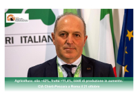 CIA: Prezzi agricoli in calo, costi di produzione in aumento e caro gasolio mettono a rischio il reddito delle imprese.