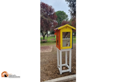 Pianella/libri: installate 4 nuove casette per il bookcrossing