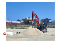 Montesilvano, lavori di riqualificazione nelle strutture sportive.