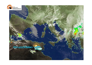 Neve al disopra dei 900-1000, temperature al disotto delle medie stagionali