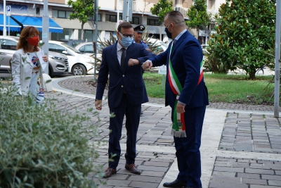Il nuovo Prefetto di Pescara a Montesilvano: scrisse tesi di laurea sul castello del Colle.