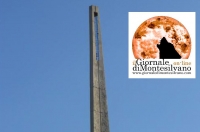 obelisco del Teatro D'Annunzio . una dele prime zone da campionarie