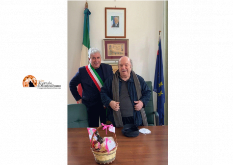 lo scorso anno a Bolognano nel conferimento della cittadinanza onoraria a Banfi