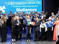 I partecipanti e il sindaco di Giulinova Mastromauro
