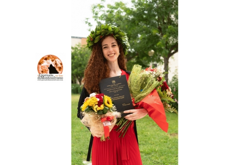 Pescara, congratulazioni a Giulia Fioriti per la sua laurea