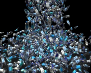 bottiglie di plastica 