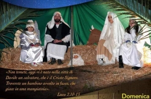Presepe vivente Agesci di Villa Carmine