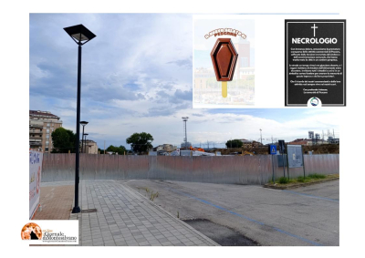 Pescara/parcheggi, acqua e sicurezza. Negozianti celebrano i funerali del commercio cittadino