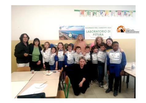 “Montesilvano per l’Ambiente 2023” Gli alunni della Scuola Di Blasi a lezione di pittura: mare fiume e pineta