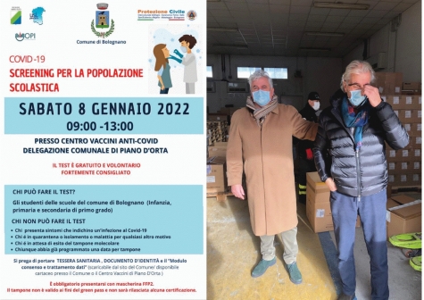 Bolognano, screening popolazione scolastica