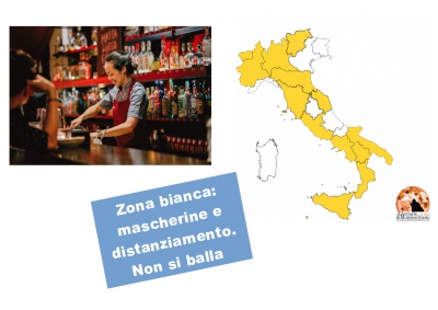 Abruzzo in zona bianca, cade coprifuoco. Rimangono mascherine e distanziamento.