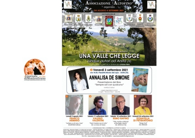 Arsita, terza edizione di “Una Valle che Legge”: II appuntamento