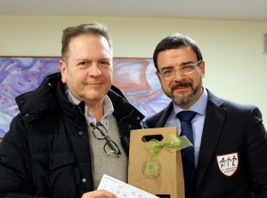 Il campione Antonio Oro guarito.