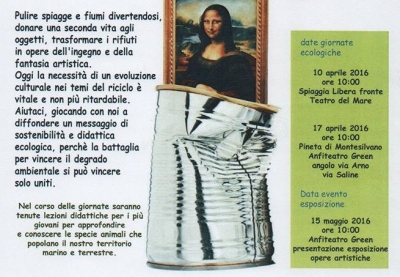 Montesilvano - Ricicl-Arte, dal rifiuto al mondo all’arte con il Tavolo Tari