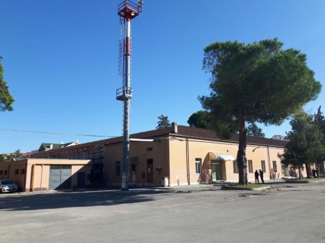 la caserma Rebeggiani