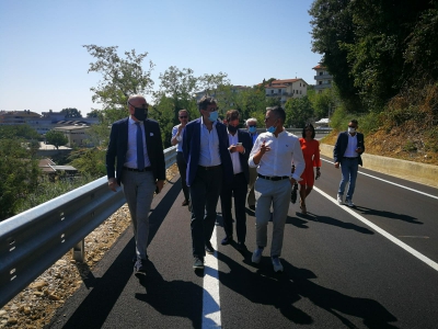 Atri, S.S. 553 riapre dopo 5 anni dalla chiusura e interdizione al traffico