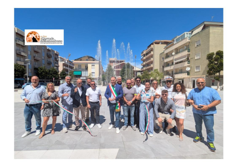 Montesilvano, ecco la nuova Piazza Diaz.