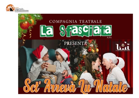 “Sct’ Arrevà Lu Natale”, teatro con La Sfasciata a Pescara