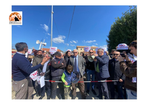 Ferrovia a Brecciarola, Sinistra Italiana al fianco della protesta