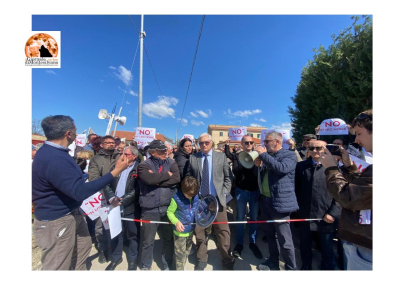 Ferrovia a Brecciarola, Sinistra Italiana al fianco della protesta