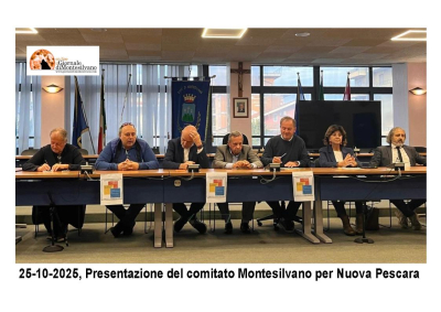 Comitato Montesilvano per Nuova Pescara. Presentato il comitato cittadino, per la fusione  subito delle 3 città.