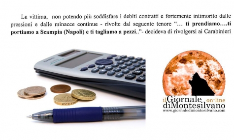 la minaccia verso l'imprenditore