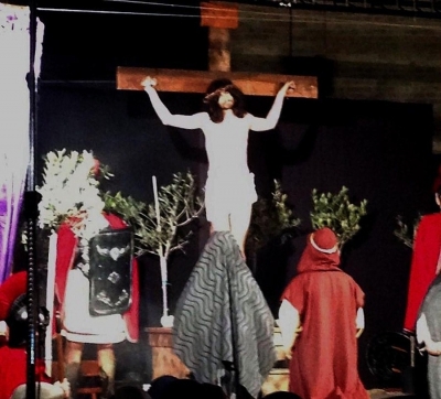 Montesilvano. Tanta gente alla Sacra Rappresentazione della via Crucis