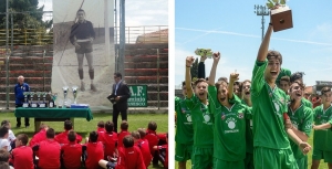 Walter De Berardinis e la squadra vincente 2015