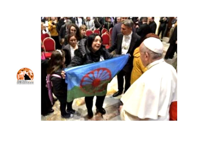 Giubileo dei Rom, Sinti e Camminanti nell’aula Paolo VI a Roma.