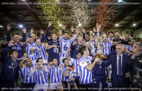 Final eight Coppa Italia entra nella bacheca del Pescara