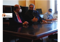 L’Aquila Città europea dello Sport, presidente Bizzarri a colloquio a Pescara