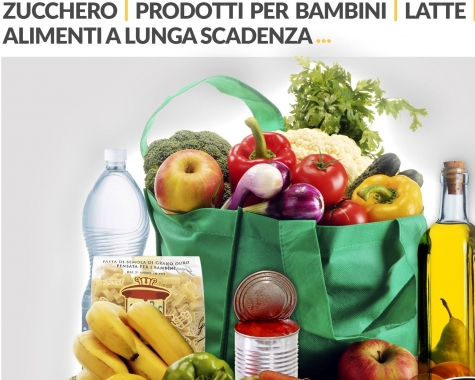 Lanciano, pacchi alimentari per chi è in difficoltà.