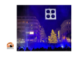 Pescara/Natale. Musica e acrobazie aeree in piazza Salotto