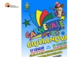 Giulianova, sfilata dei carri allegorici dei quartieri: madrina Raffaella Fico