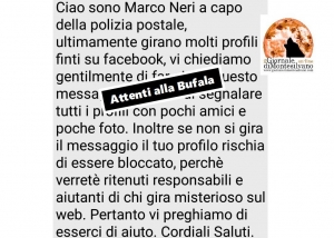Catene di Sant'Antonio on line, Polizia:non condividete con i vostri contatti!