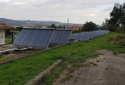 Montesilvano. Al Trisi, risparmio di 18 mila euro di bollette con il fotovoltaico