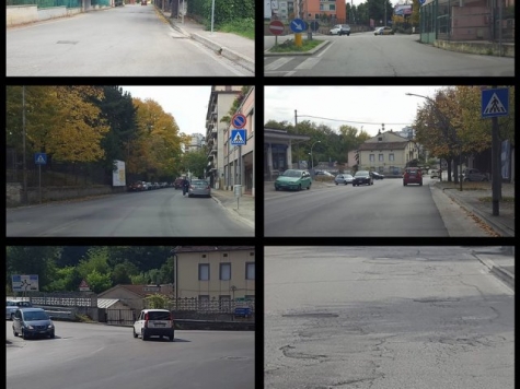 Lanciano: segnaletica orizzontale mancante e manto stradale dissestato