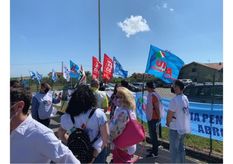 Lanciano. Sit in alla Casa Circondariale per personale sotto organico
