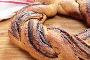 Torta angelica bio vegana al cioccolato