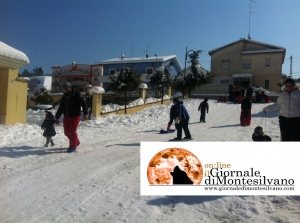 Neve 2012 a Montesilvano