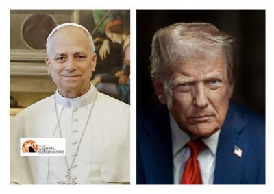 Trump al Papa Leone: "Se non fossi alla Casa Bianca, Leone non sarebbe in Vaticano". Il Santo Padre: "Continuerò a parlare ad alta voce contro la guerra".