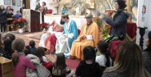 i re Magi nella parrocchia di san Luigi a Pescara