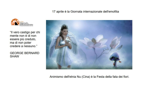 17 Aprile, per gli animisti è la Festa delle fate dei fiori