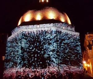 Giulianova. La Cupola di San Flaviano si accende.