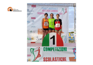 Pescara/competizioni sportive scolastiche. Giulia Grossi e Valeria Frattone conquistano oro e argento finale