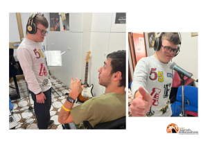 Guardo sempre in su, il brano di un allievo speciale di Pavone.