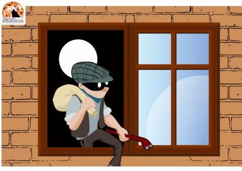 Montesilvano, torna a casa e trova un ladro.