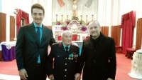 Nella Foto i due sindaci di Spoltore e Montesilvano, in mezzo Morelli.
