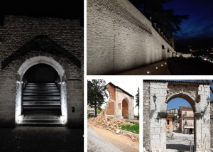 Le mura de L'Aquila
