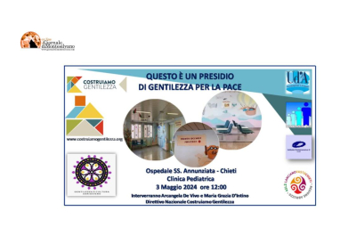 La Clinica Pediatrica di Chieti inaugura lo spazio della gentilezza